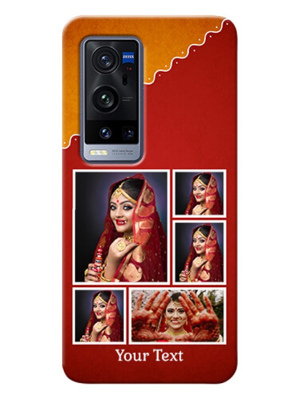 Custom Vivo X60 Pro Plus 5G customized phone cases: Wedding Pic Upload Design