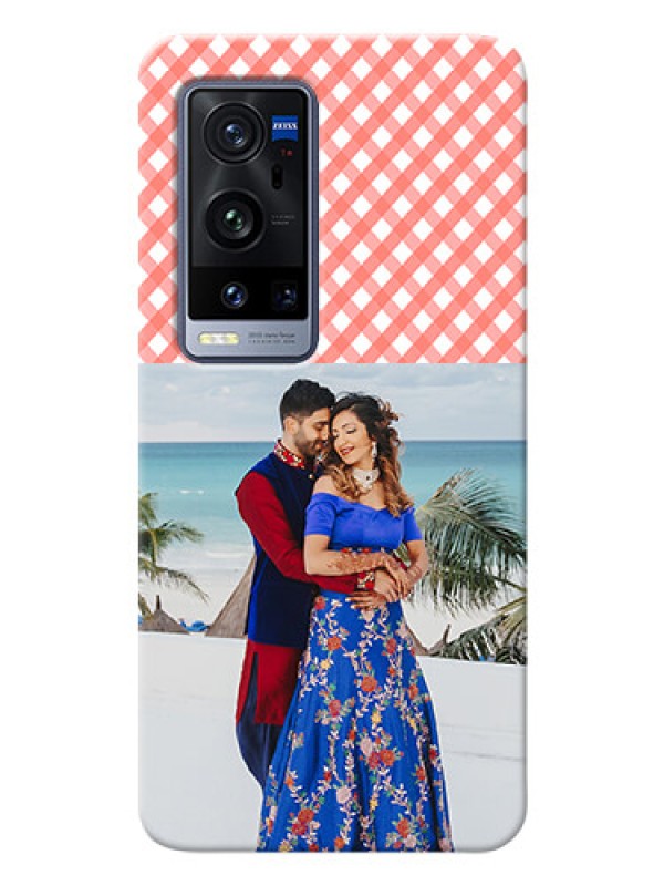 Custom Vivo X60 Pro Plus 5G custom mobile cases: Pink Pattern Design