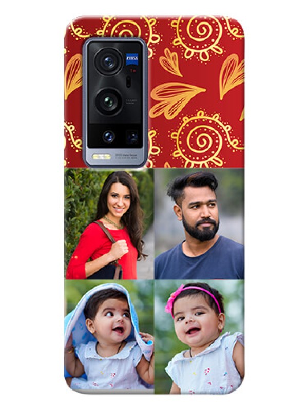 Custom Vivo X60 Pro Plus 5G Mobile Phone Cases: 4 Image Traditional Design
