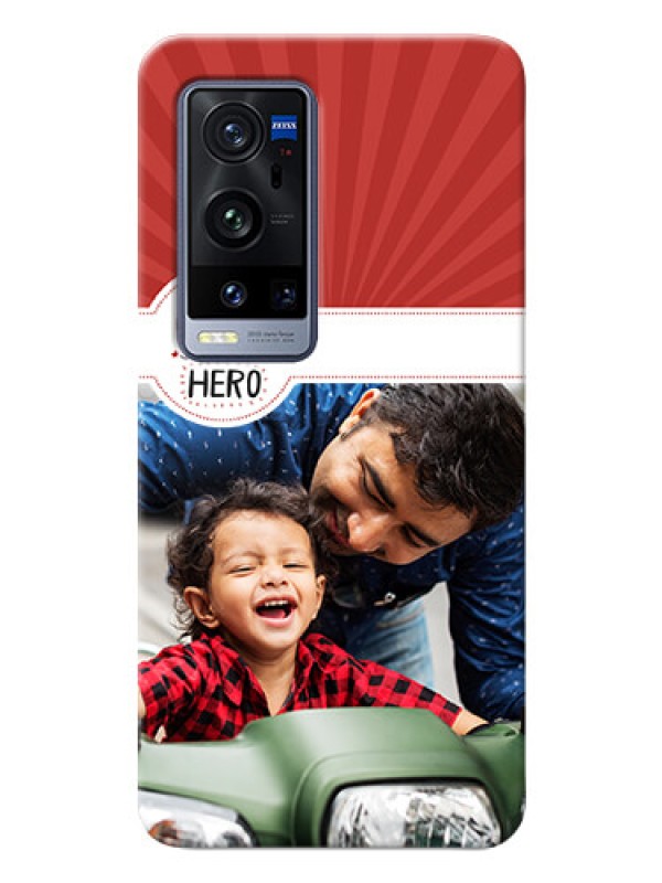 Custom Vivo X60 Pro Plus 5G custom mobile phone cases: My Dad Hero Design