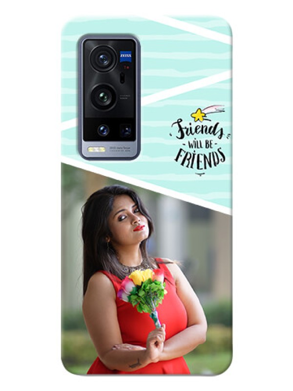 Custom Vivo X60 Pro Plus 5G Mobile Back Covers: Friends Picture Icon Design