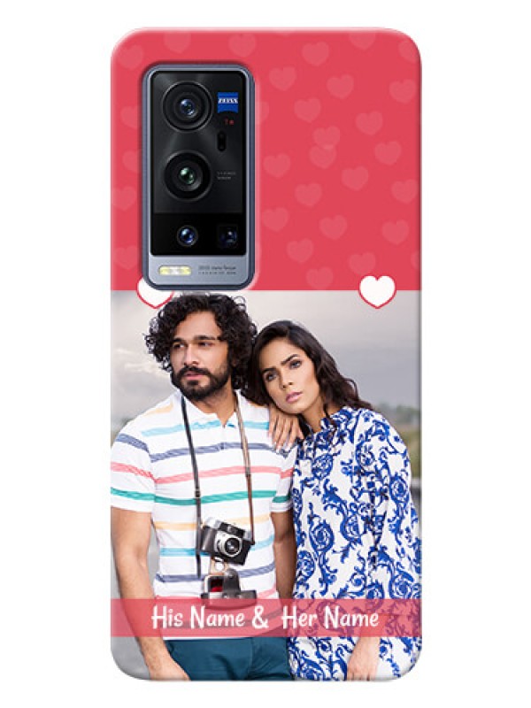 Custom Vivo X60 Pro Plus 5G Mobile Cases: Simple Love Design