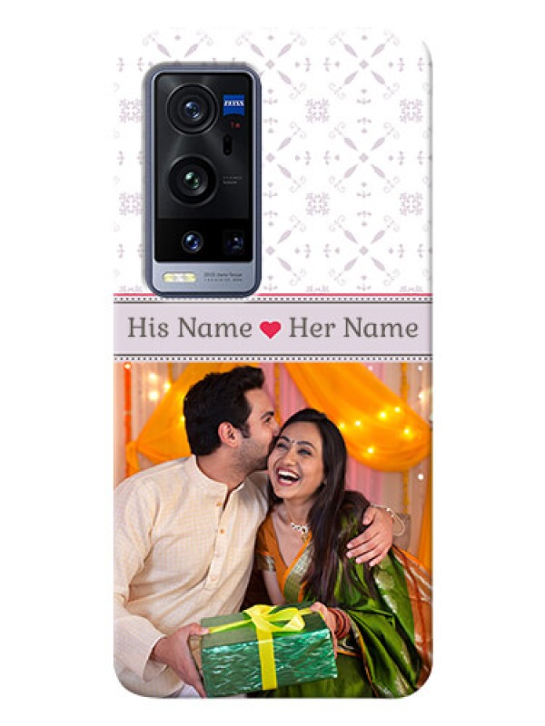 Custom Vivo X60 Pro Plus 5G Phone Cases with Photo and Ethnic Design