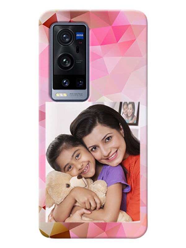 Custom Vivo X60 Pro Plus 5G Personalized Phone Covers: Abstract Triangle Design