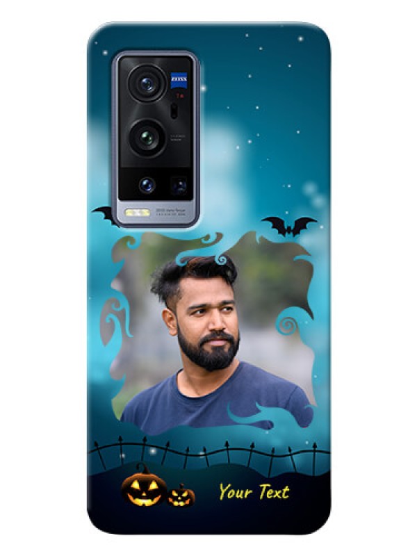 Custom Vivo X60 Pro Plus 5G Personalised Phone Cases: Halloween frame design
