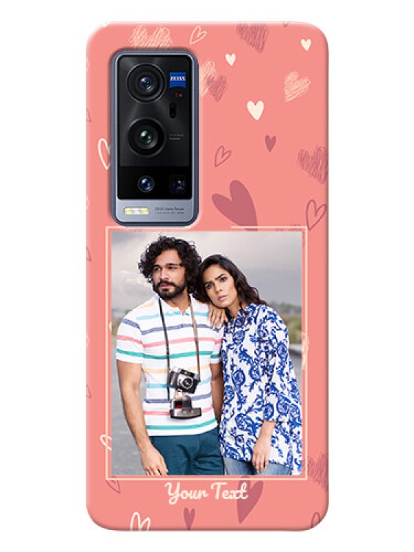 Custom Vivo X60 Pro Plus 5G custom mobile phone cases: love doodle art Design