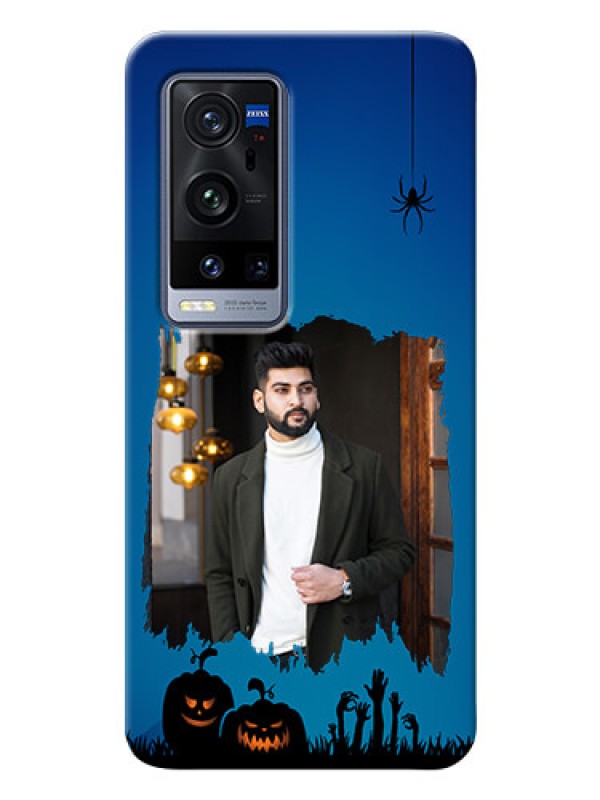 Custom Vivo X60 Pro Plus 5G mobile cases online with pro Halloween design 