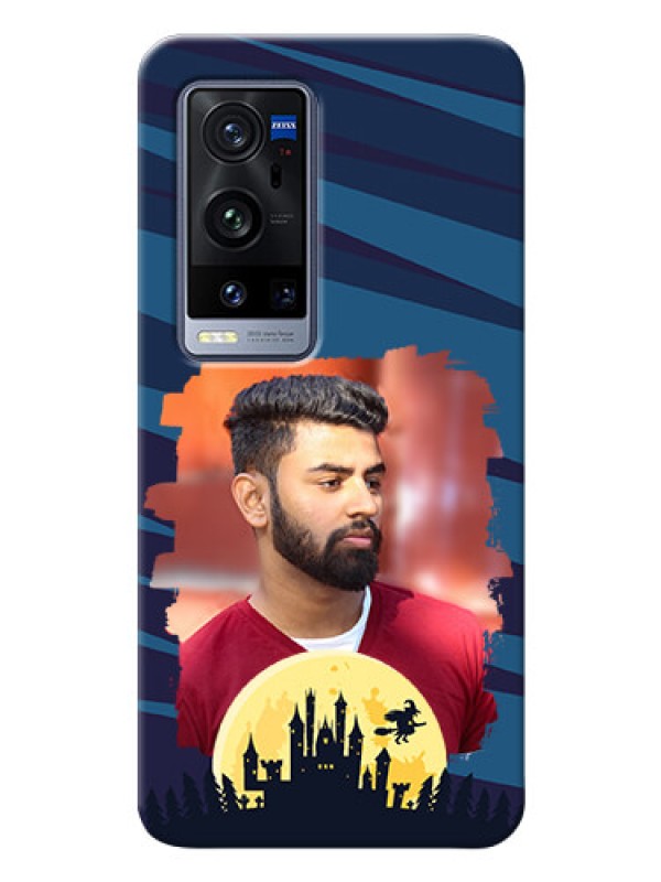 Custom Vivo X60 Pro Plus 5G Back Covers: Halloween Witch Design 