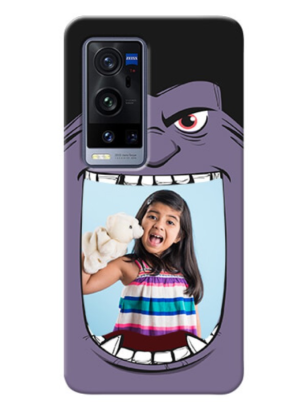 Custom Vivo X60 Pro Plus 5G Personalised Phone Covers: Angry Monster Design