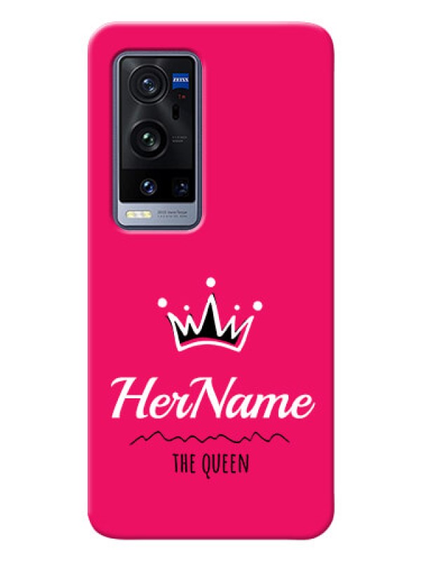 Custom Vivo X60 Pro Plus 5G Queen Phone Case with Name