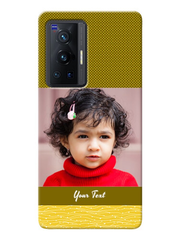 Custom Vivo X70 Pro 5G custom mobile back covers: Simple Green Color Design