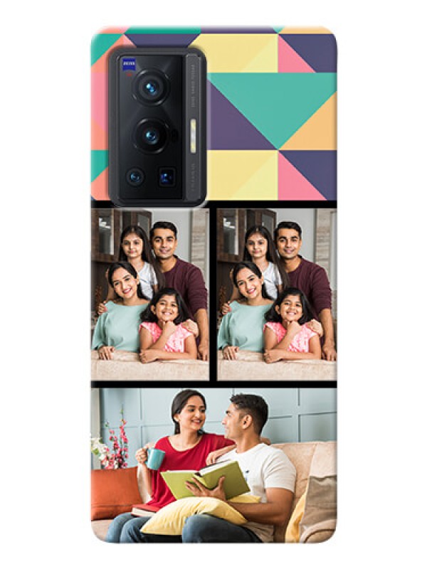 Custom Vivo X70 Pro 5G personalised phone covers: Bulk Pic Upload Design