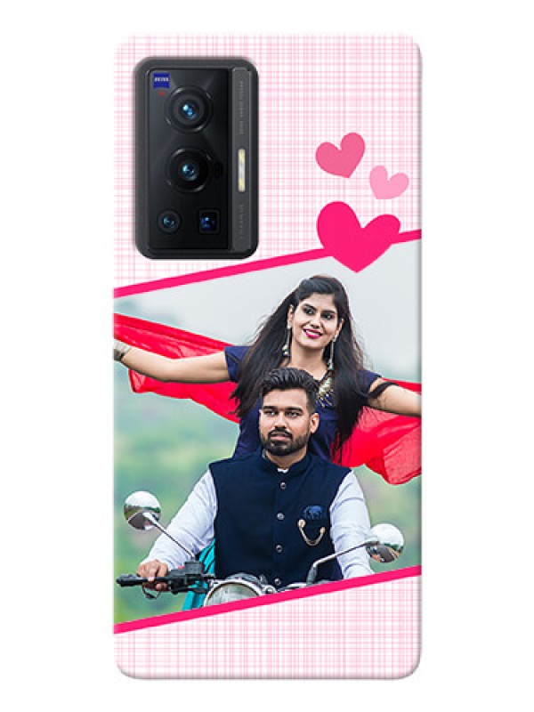 Custom Vivo X70 Pro 5G Personalised Phone Cases: Love Shape Heart Design