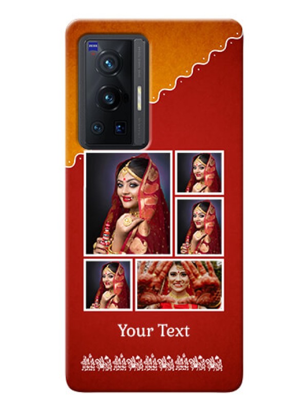 Custom Vivo X70 Pro 5G customized phone cases: Wedding Pic Upload Design