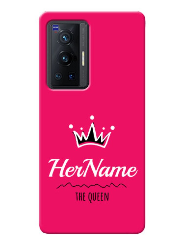 Custom Vivo X70 Pro 5G Queen Phone Case with Name