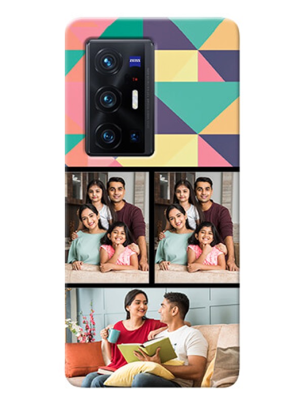 Custom Vivo X70 Pro Plus 5G personalised phone covers: Bulk Pic Upload Design