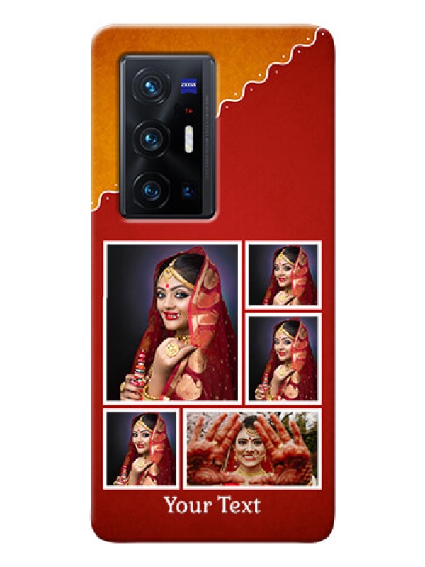 Custom Vivo X70 Pro Plus 5G customized phone cases: Wedding Pic Upload Design