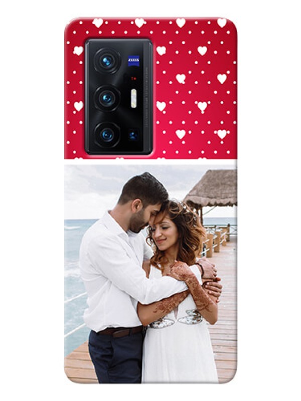 Custom Vivo X70 Pro Plus 5G custom back covers: Hearts Mobile Case Design