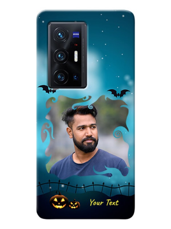 Custom Vivo X70 Pro Plus 5G Personalised Phone Cases: Halloween frame design