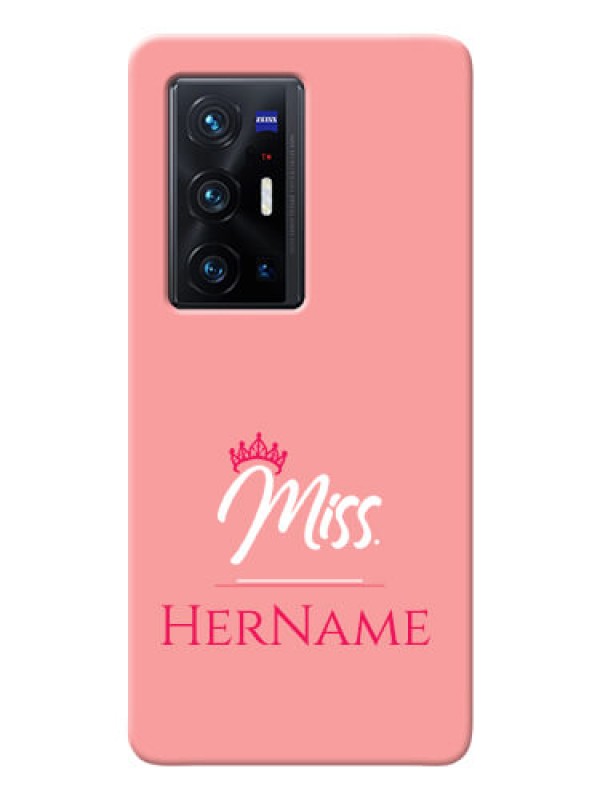 Custom Vivo X70 Pro Plus 5G Custom Phone Case Mrs with Name