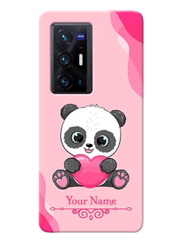 Custom Vivo X70 Pro Plus 5G Mobile Back Covers: Cute Panda Design