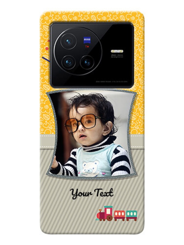 Custom Vivo X80 5G Mobile Cases Online: Baby Picture Upload Design