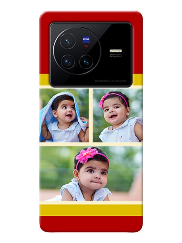 Custom Vivo X80 5G mobile phone cases: Multiple Pic Upload Design