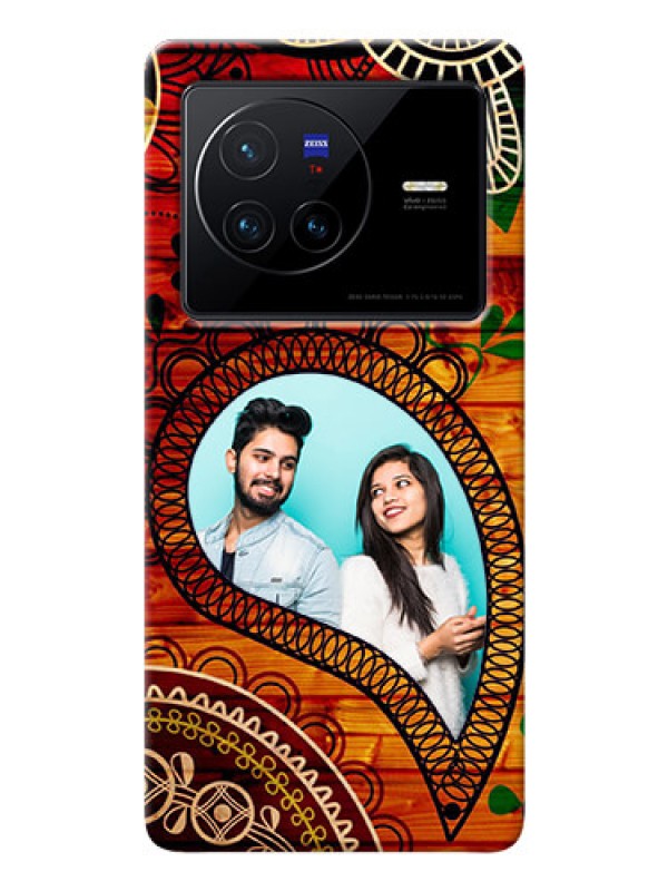 Custom Vivo X80 5G custom mobile cases: Abstract Colorful Design