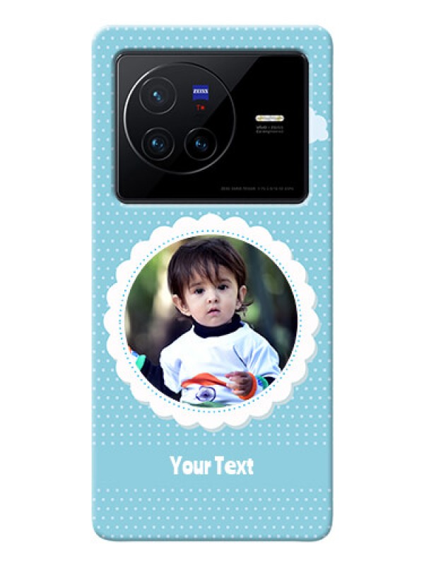 Custom Vivo X80 5G mobile cases online: violet Pattern Design