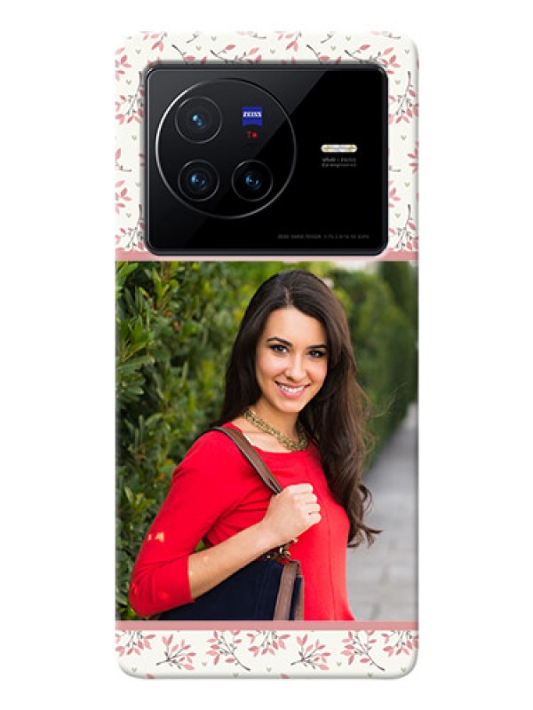 Custom Vivo X80 5G Back Covers: Premium Floral Design