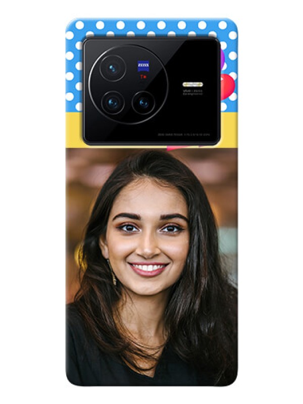 Custom Vivo X80 5G custom mobile back covers: Happy Birthday Design