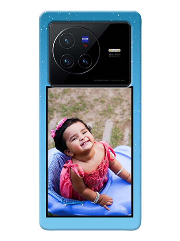 Custom Vivo X80 5G Phone Covers: Wave Pattern Colorful Design