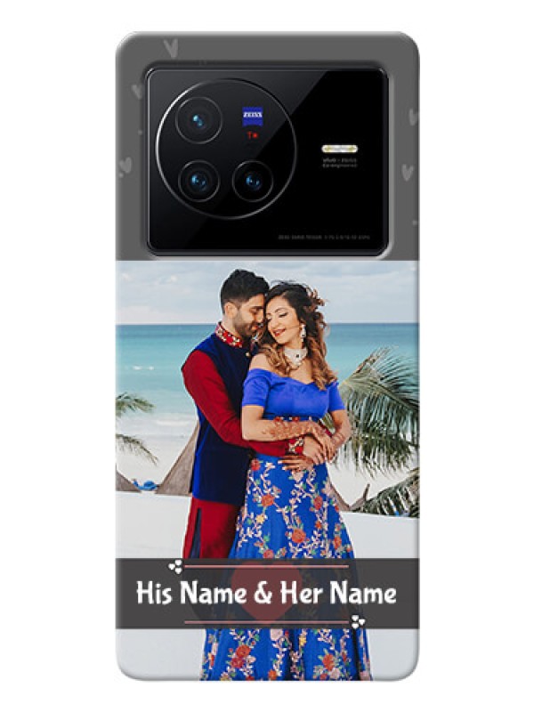 Custom Vivo X80 5G Mobile Covers: Buy Love Design with Photo Online