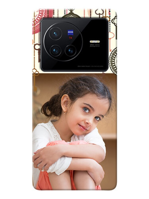 Custom Vivo X80 5G Phone Back Covers: Boho Style Design