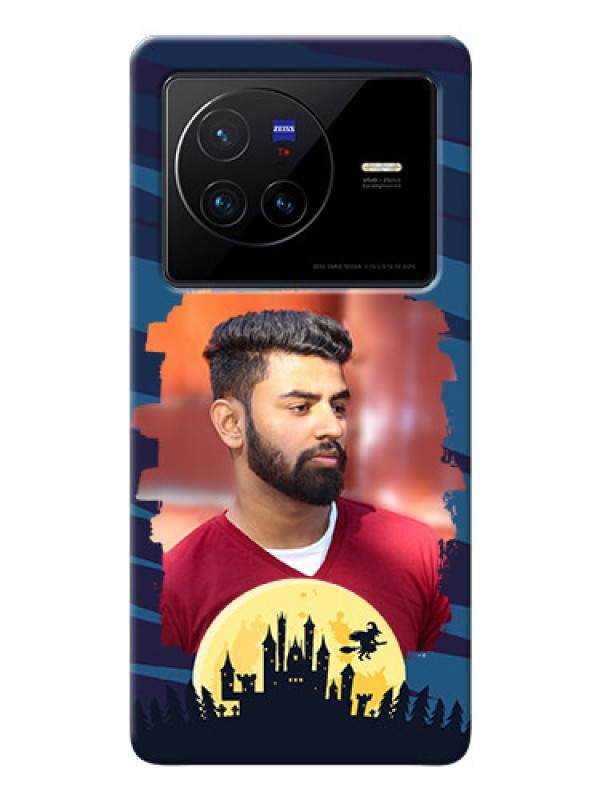 Custom Vivo X80 5G Back Covers: Halloween Witch Design 