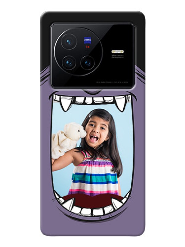 Custom Vivo X80 5G Personalised Phone Covers: Angry Monster Design