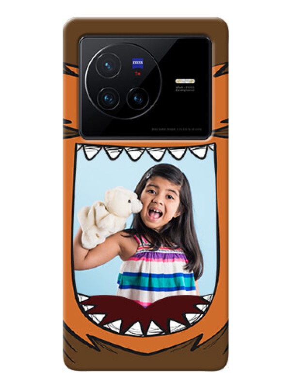 Custom Vivo X80 5G Phone Covers: Owl Monster Back Case Design