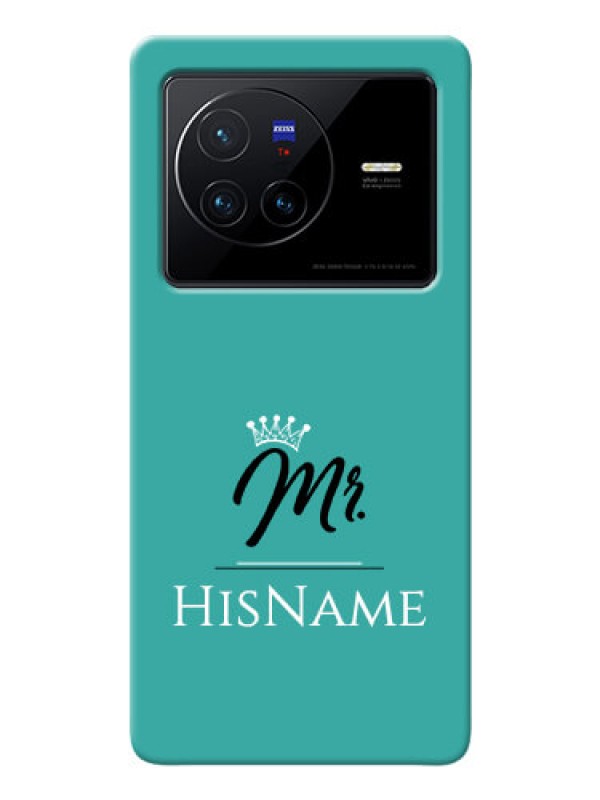 Custom Vivo X80 5G Custom Phone Case Mr with Name