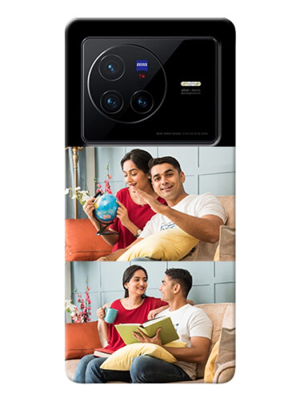 Custom Vivo X80 5G 2 Images on Phone Cover