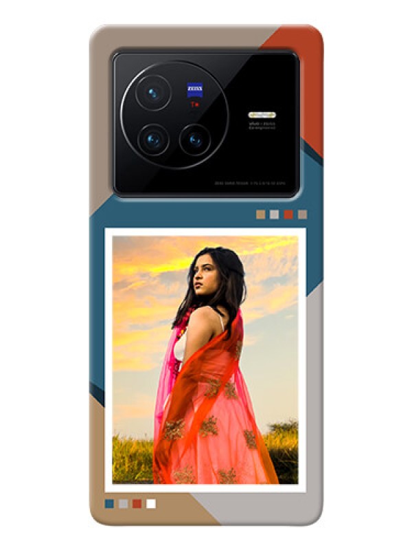 Custom Vivo X80 5G Mobile Back Covers: Retro color pallet Design