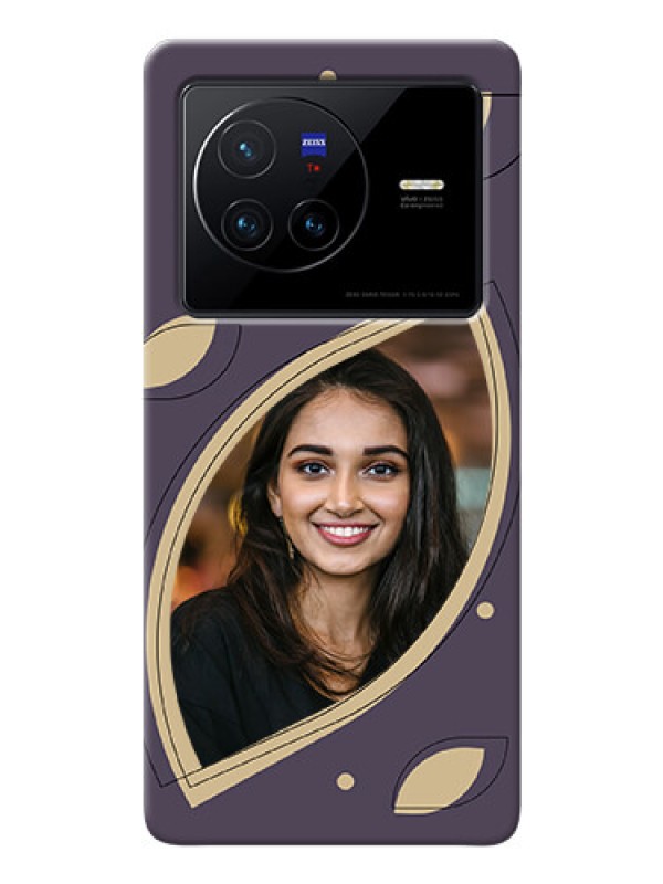 Custom Vivo X80 5G Custom Phone Cases: Falling Leaf Design