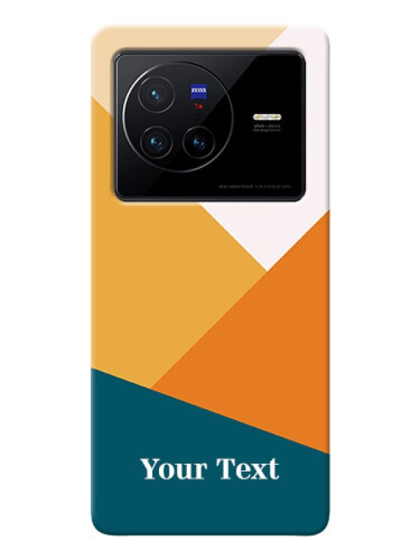 Custom Vivo X80 5G Custom Phone Cases: Stacked Multi-colour Design