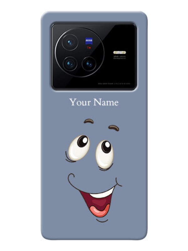 Custom Vivo X80 5G Phone Back Covers: Laughing Cartoon Face Design