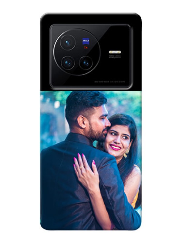 Custom Vivo X80 5G Custom Hard Phone Case - Upload Full Picture With Custom Color Design