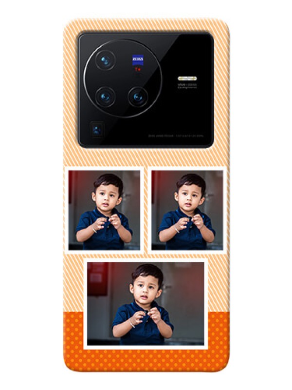 Custom Vivo X80 Pro 5G Mobile Back Covers: Bulk Photos Upload Design