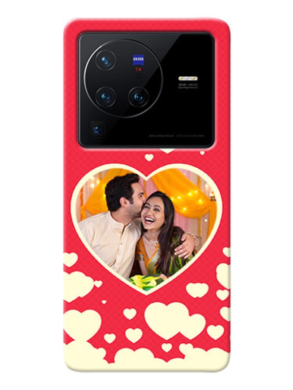 Custom Vivo X80 Pro 5G Phone Cases: Love Symbols Phone Cover Design