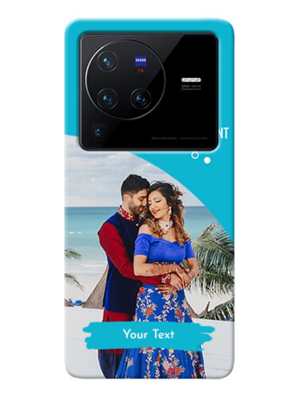Custom Vivo X80 Pro 5G Personalized Phone Covers: Happy Moment Design