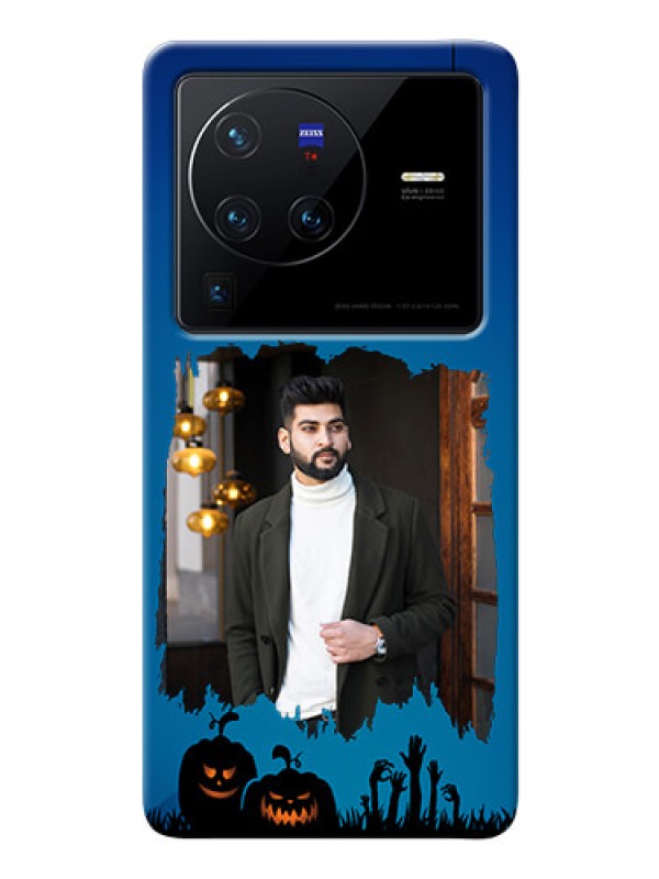Custom Vivo X80 Pro 5G mobile cases online with pro Halloween design 