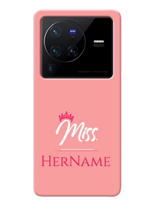 Custom Vivo X80 Pro 5G Custom Phone Case Mrs with Name