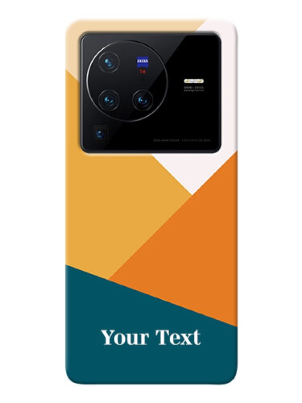 Custom Vivo X80 Pro 5G Custom Phone Cases: Stacked Multi-colour Design